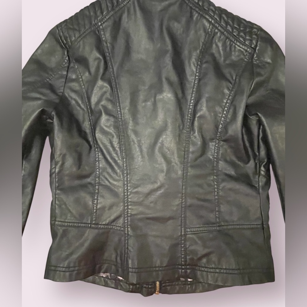 Therapy Faux Leather Jacket - Picture 10 of 13